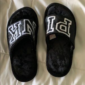 VS pink slippers
